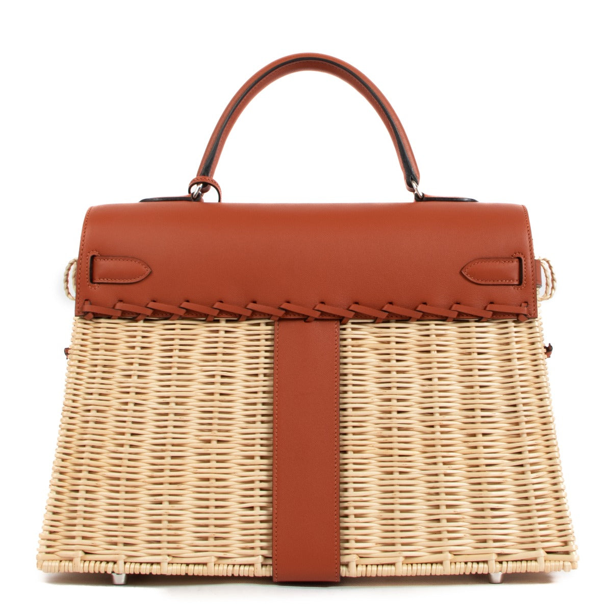 Hermes second hand picnic bag, hermes kelly pinic, hermes picnic, hermes birkin picnic, hermes kelly osier, Hermès Pre-owned Kelly Picnic Bag