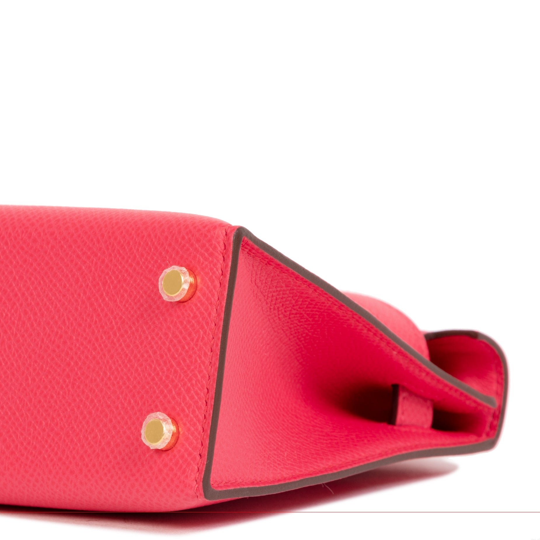 Hermès Kelly II Mini Epsom Rose Extreme GHW voor de beste prijs bij Labellov tweedehands luxe