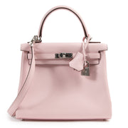 Hermès kelly 25cm rose sakura available at labellov.com