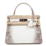 Hermès Kelly 28 Himalayan Crocodile Niloticus