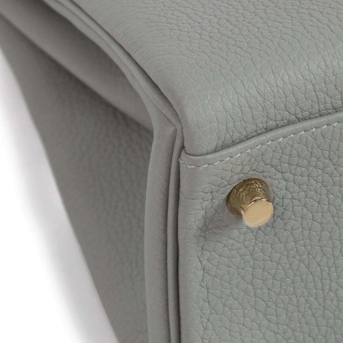 Hermès Kelly 28 Gris Mouette Togo GHW