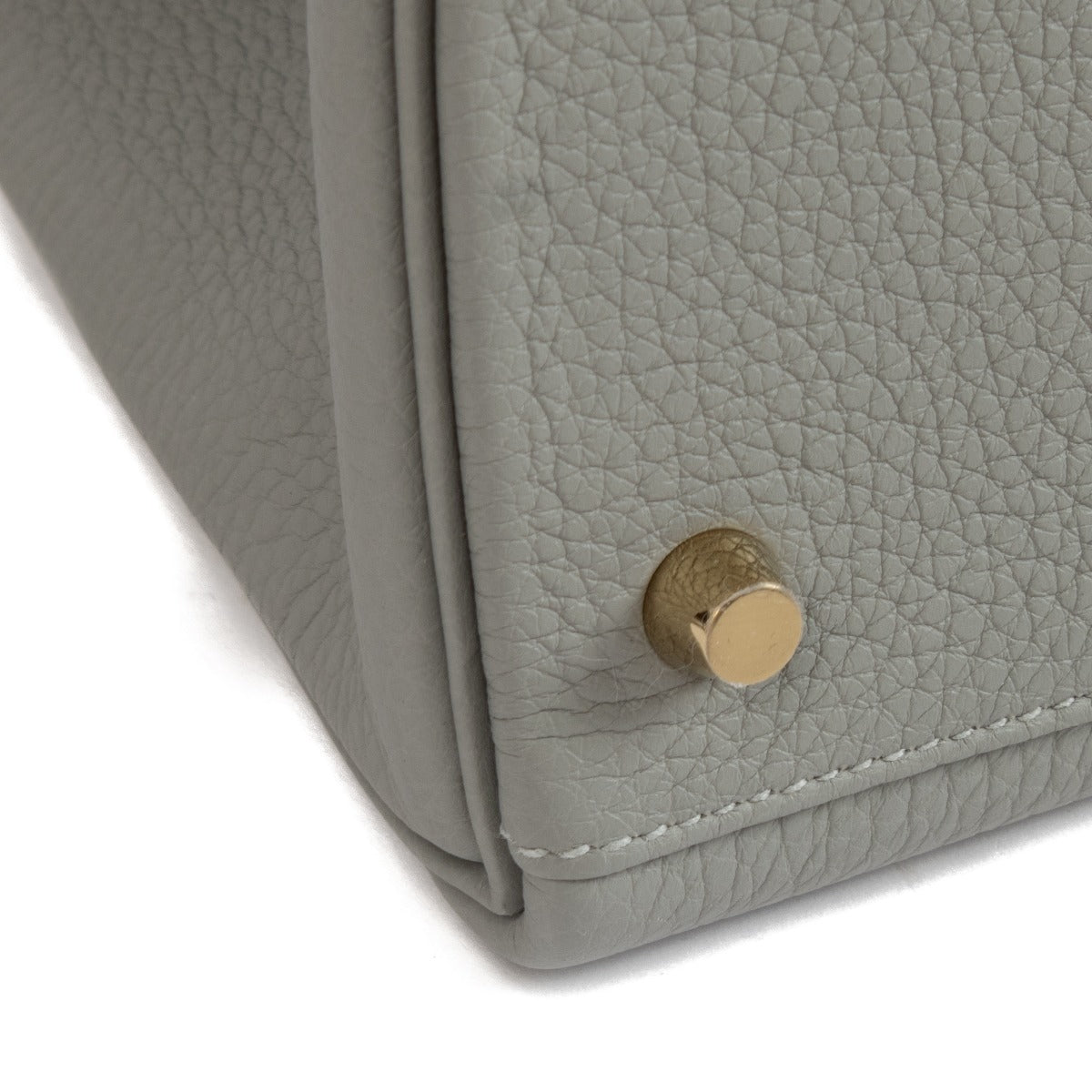 Hermès Kelly 28 Gris Mouette Togo GHW