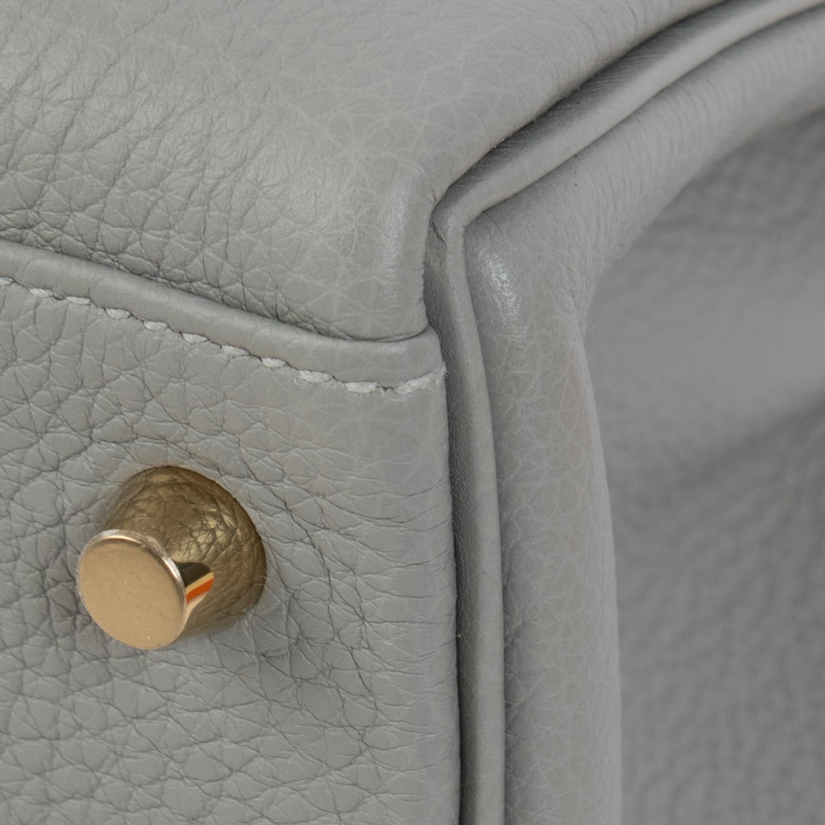 Hermès Kelly 28 Gris Mouette Togo GHW