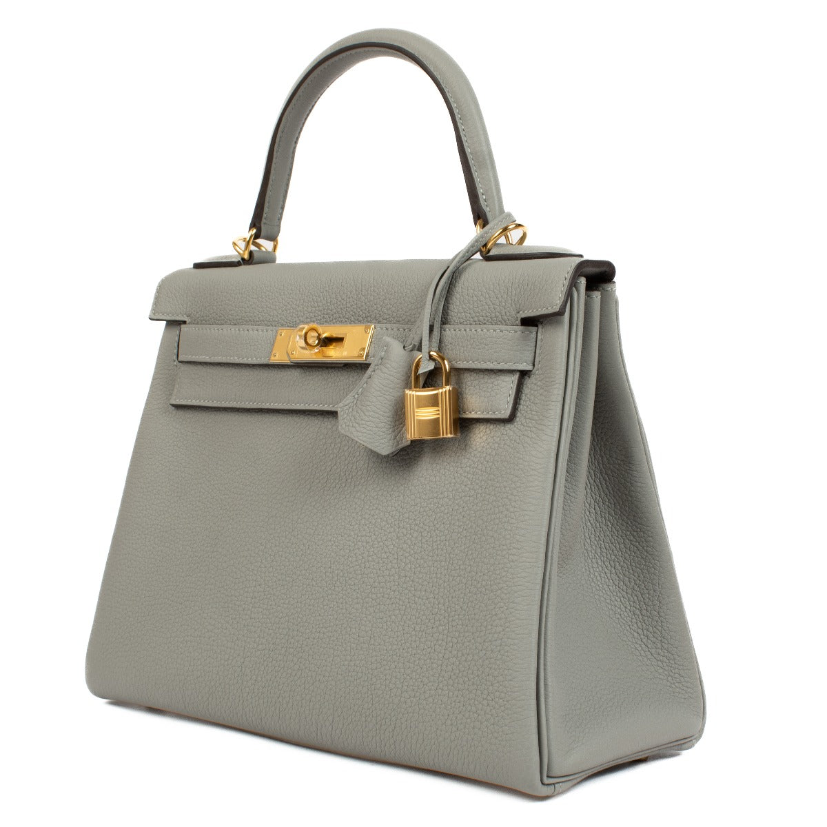 Authentic second hand brand new store fresh 2024 Hermès Kelly 28 Gris Mouette Togo GHW on www.labellov.com