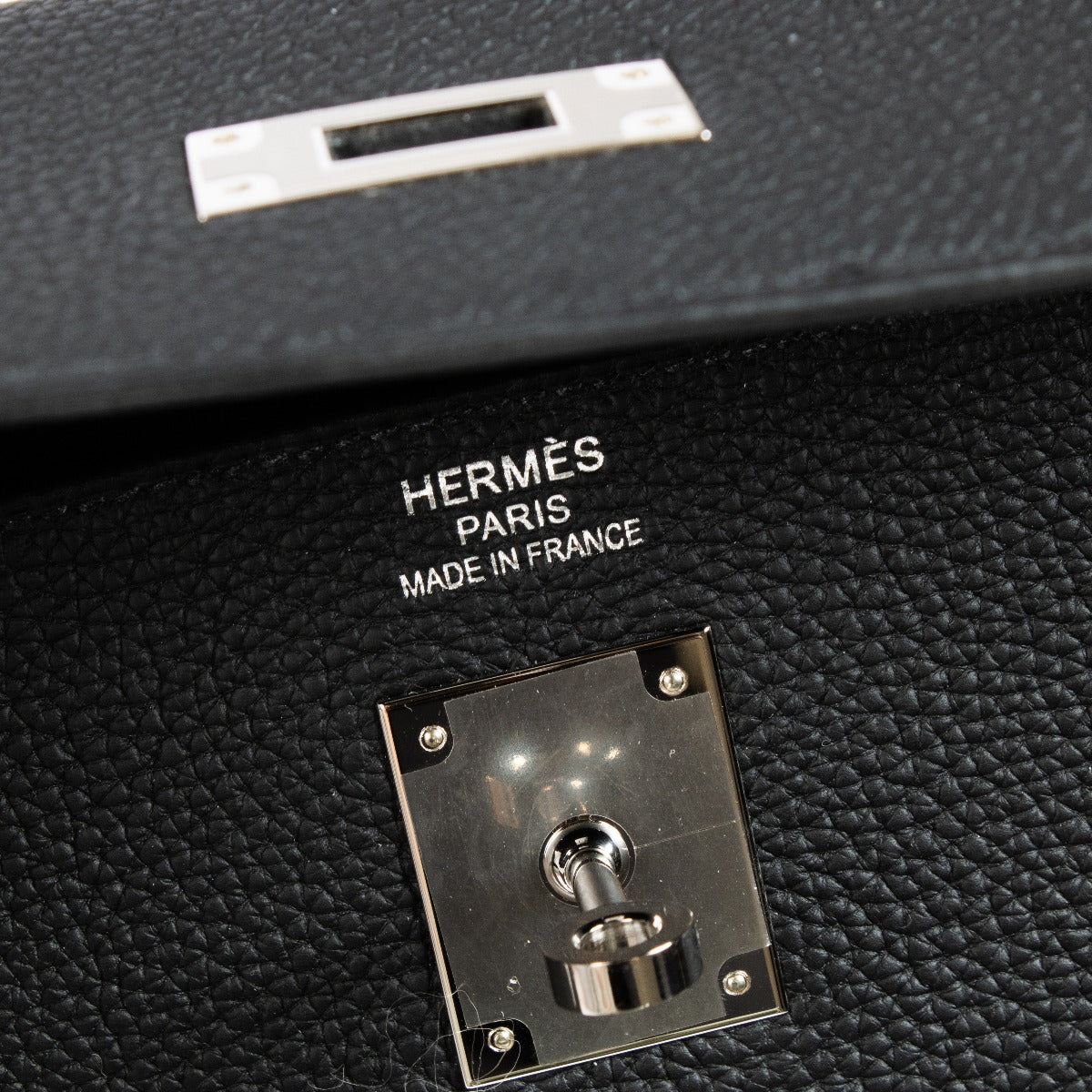 Hermès Kelly 35 Black Togo PHW