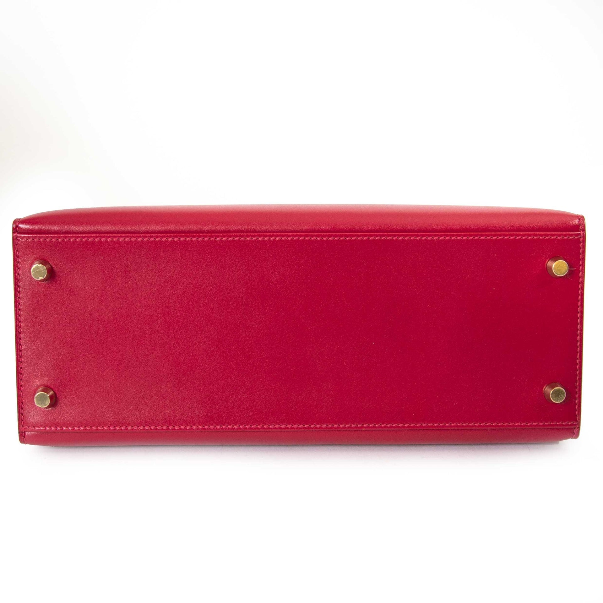 Hermès Kelly 28 Rouge Vif Veau Tadelakt GHW