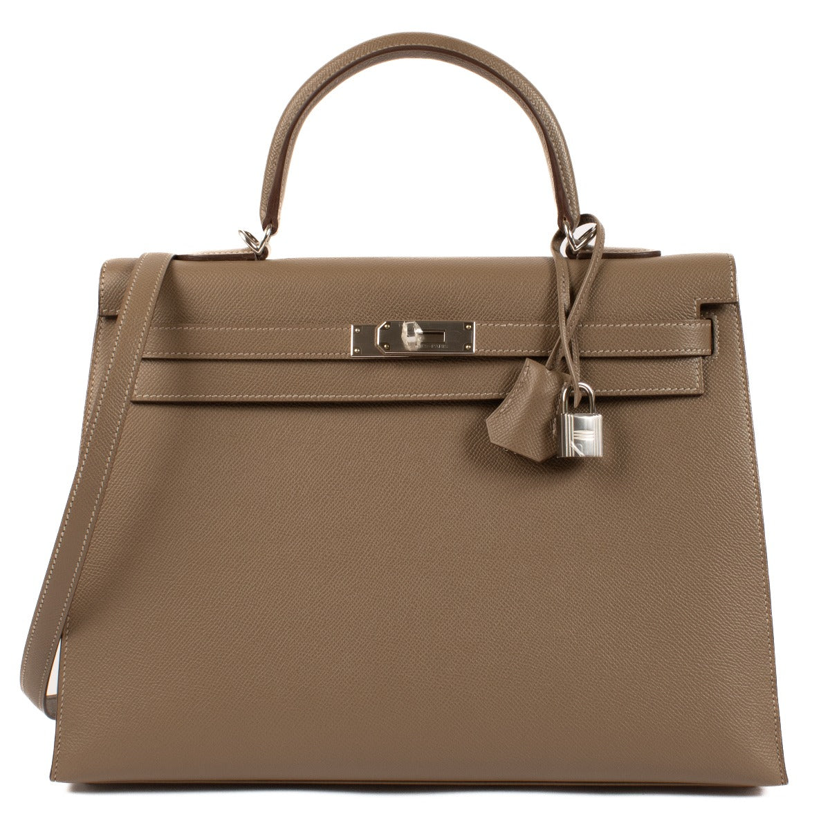Hermès HSS Kelly 35 Etoupe Epsom Palladium Hardware
