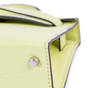 Hermès Kelly 20 Mini II Jaune Bourgeon Chèvre Mysore Palladium Hardware