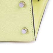 Hermès Kelly 20 Mini II Jaune Bourgeon Chèvre Mysore Palladium Hardware
