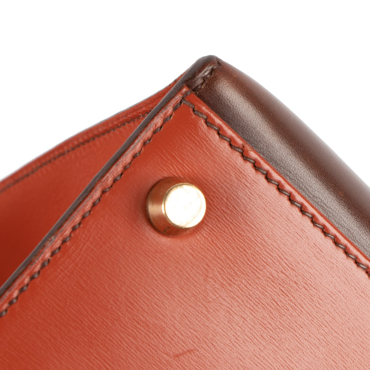 authentic hermes kelly 32 box sellier gold hardware