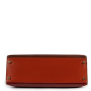 second hand authentic Hermès Kelly tricolor 32 Sellier Box Tri-colour Limited Edition at labellov.com