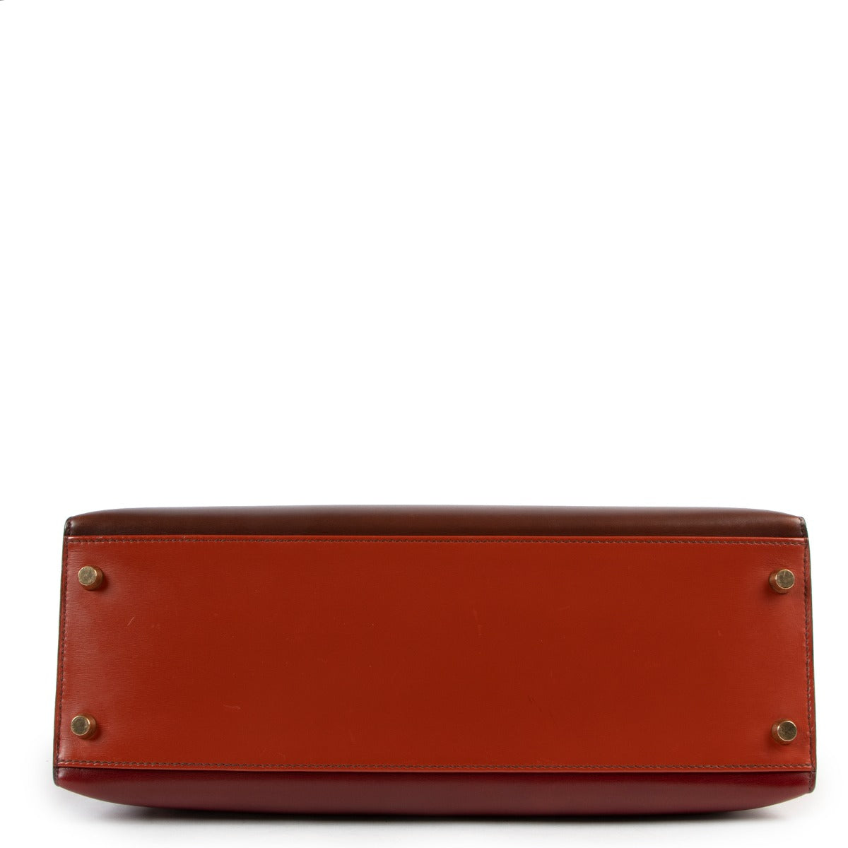 second hand authentic Hermès Kelly tricolor 32 Sellier Box Tri-colour Limited Edition at labellov.com