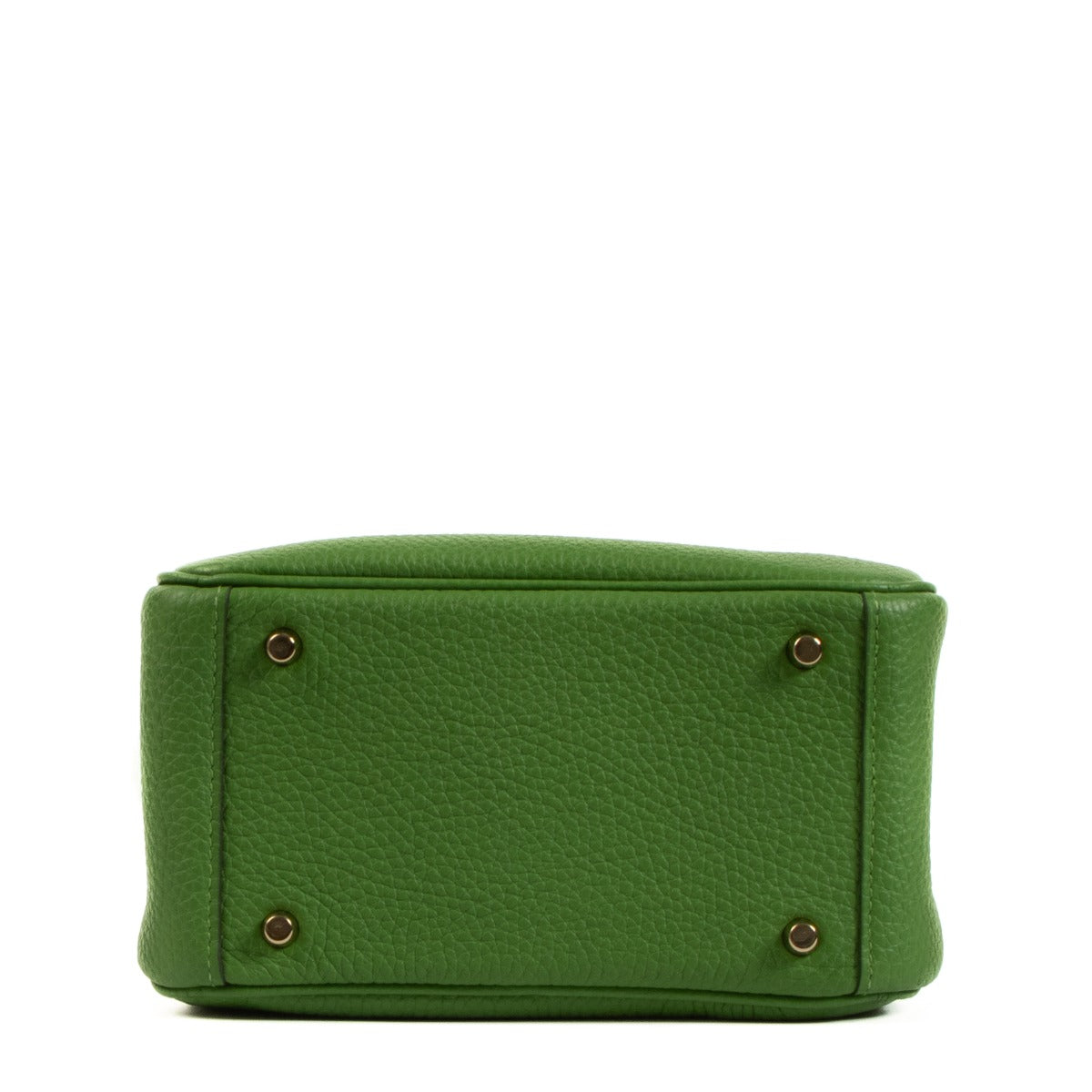 Authentic second hand brand new Hermès Lindy Mini Vert Yucca on labellov.com
