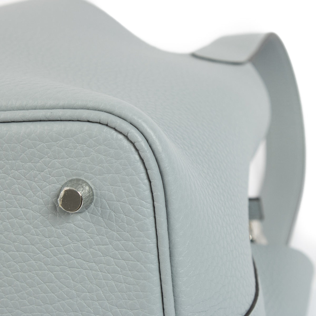 Hermès Picotin Lock 22 Gris Pantin Clemence PHW