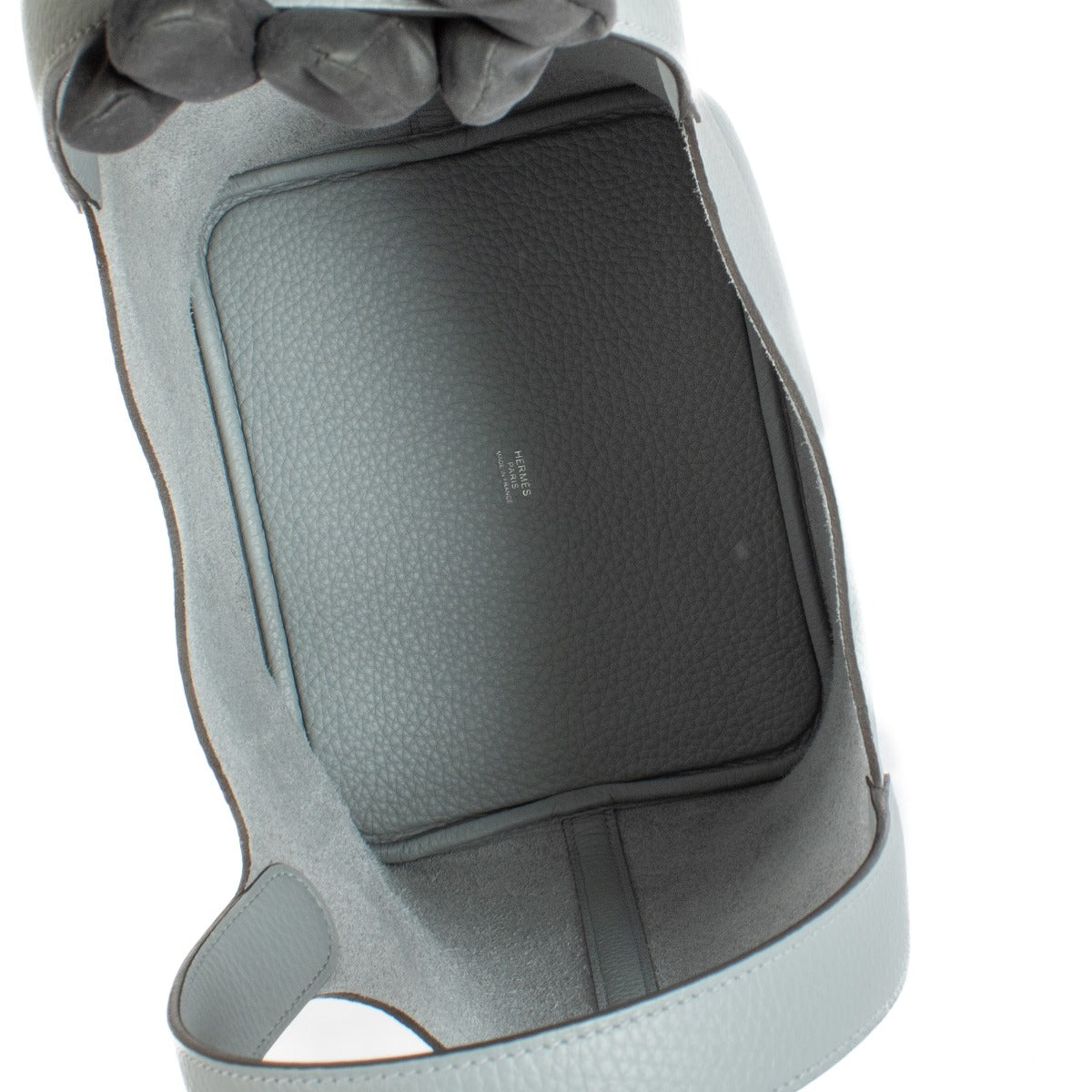 Hermès Picotin Lock 22 Gris Pantin Clemence PHW