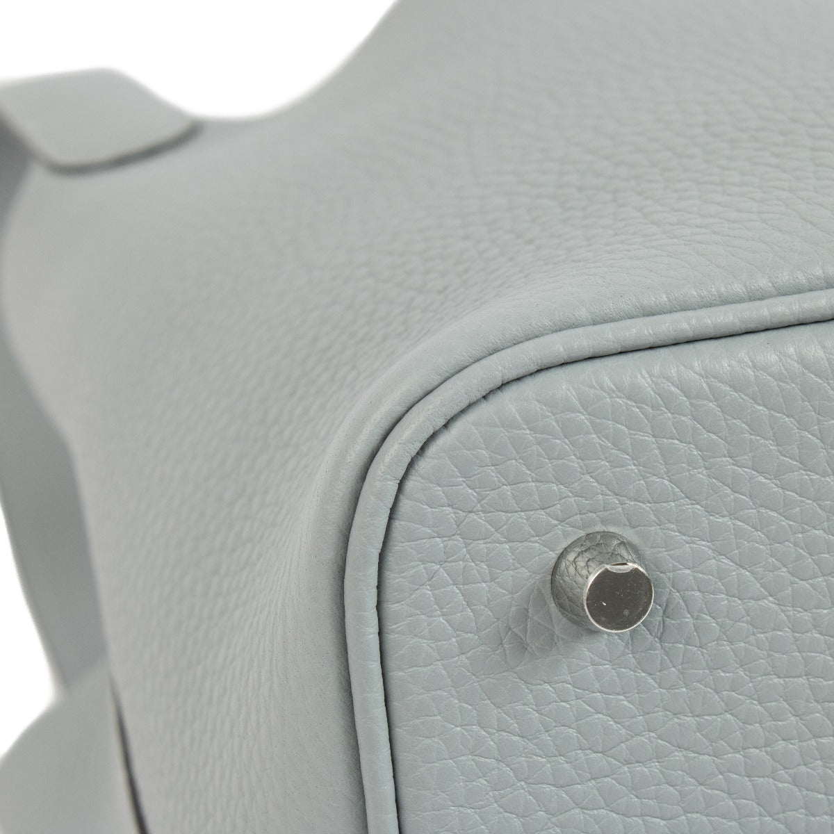 Hermès Picotin Lock 22 Gris Pantin Clemence PHW