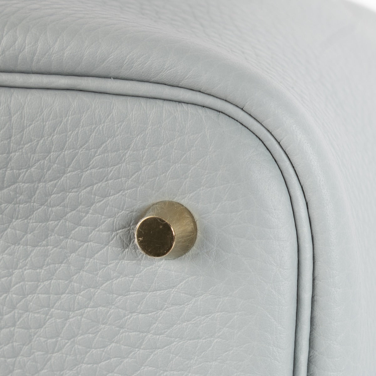 Hermès Picotin Lock 22 Gris Pantin Clemence GHW