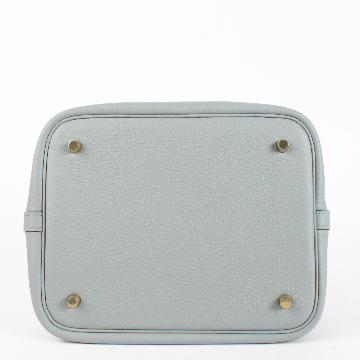 Hermès Picotin Lock 22 Gris Pantin Clemence GHW