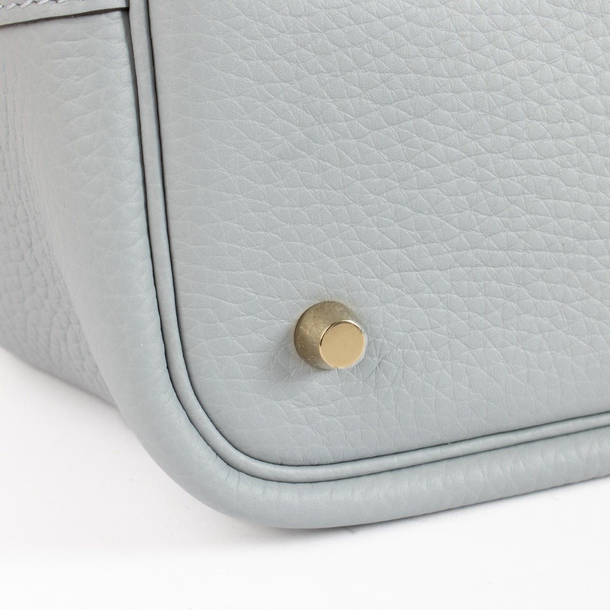 Hermès Picotin Lock 22 Gris Pantin Clemence GHW