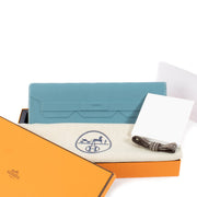 shop 100% authentic second hand Hermès Birkin Shadow Pochette Blue Jean on Labellov.com
