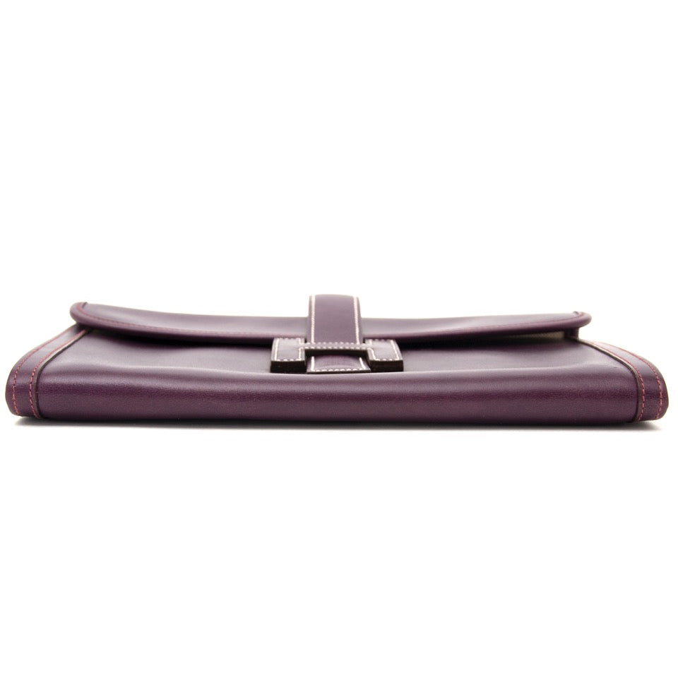 - koop veilig online aan de beste prijs Hermès purple jige clutch webshop labellov.com