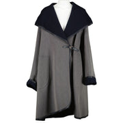 Grey Hermès coat, Hermès coat as new, Grey coat, Hermès coat, Grey Hermès coat as new, Hermès coat size 42.