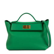 Hermès 24/24 29 Bambou Togo/Swift Gold Hardware