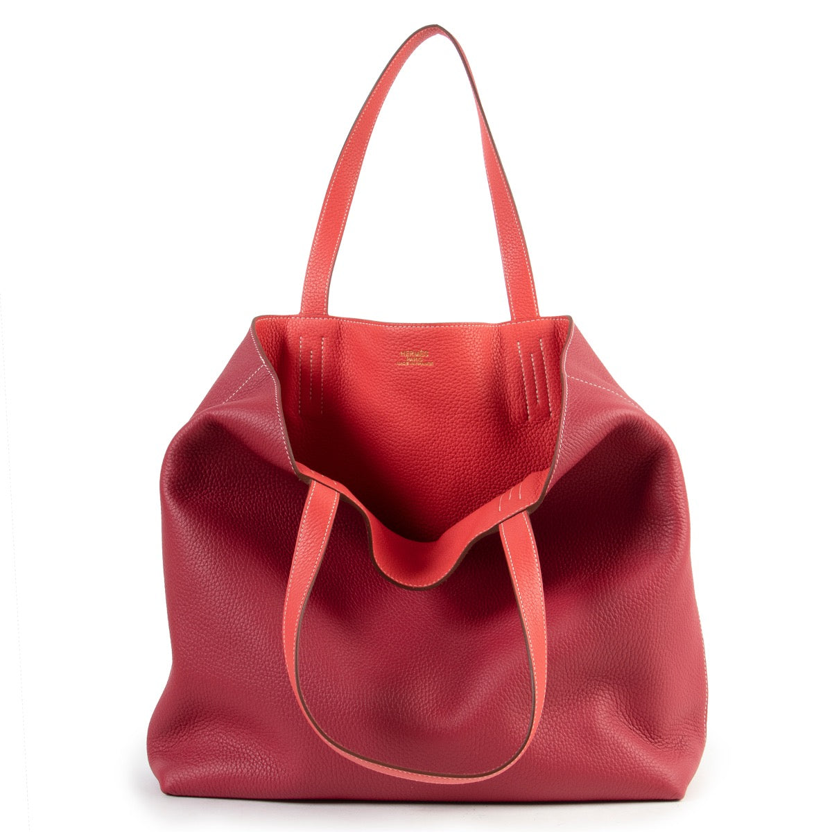 Hermès Double Sens 36 Bougainvillier/Rubis