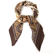buy safe online secnodhand designer Hermès Carré De Soie 'Aux Portes Du Palais' best price online webshop labellov.Com