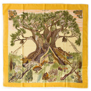 acheter en ligne pour le meilleur prix carré Hermès Carré De Soie 'Kuggor Tree' comme neuf site en ligne labellov.com