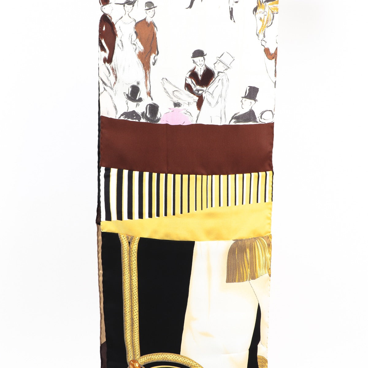 Hermès Patchwork Print Silk Scarf