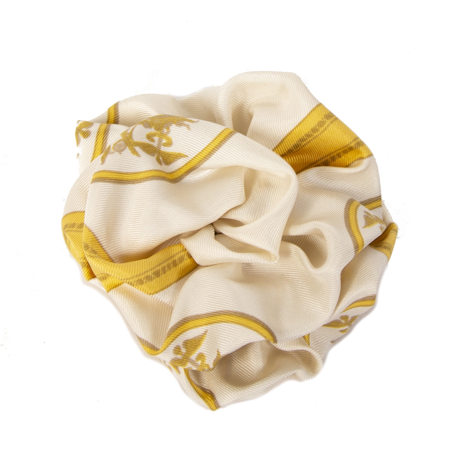 Hermès Silk Brooch