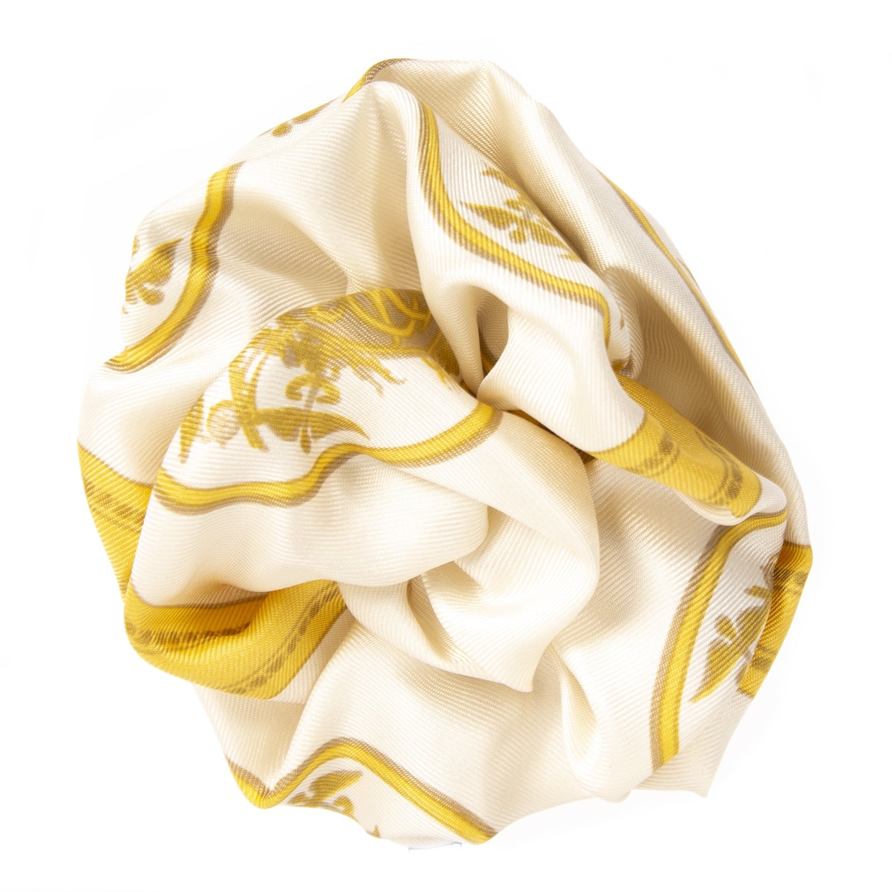 Hermès Silk Brooch