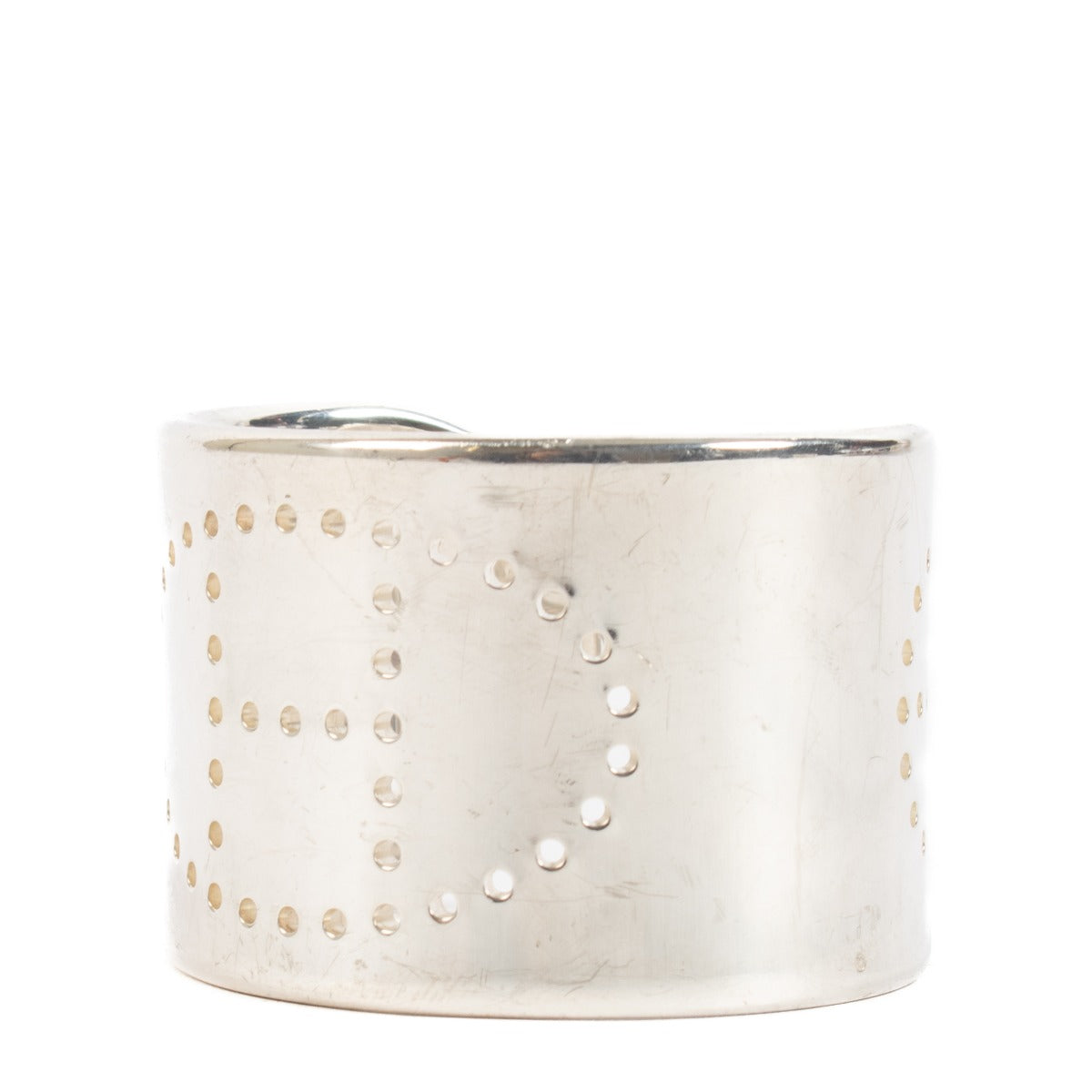 Hermès Sterling Silver Eclipse Bracelet - Size SM