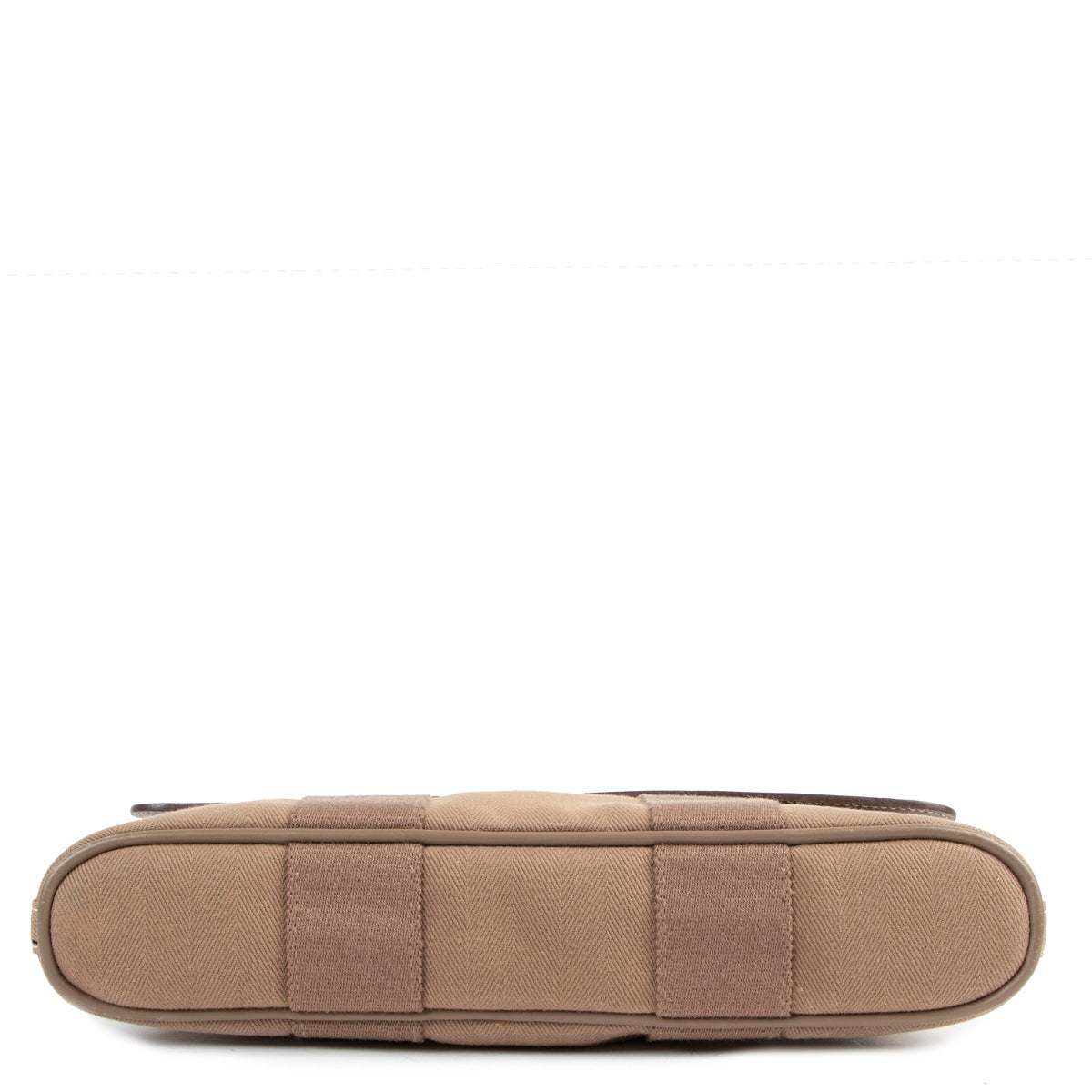 Hermès Valparaiso PM Etoupe Canvas And Leather Handbag