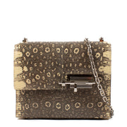 Hermès Verrou Chaine Mini Ombré Lizard PHW