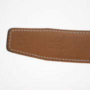 Shop safe and secure online Hermès Reversible White/Gold H Buckle PHW Belt