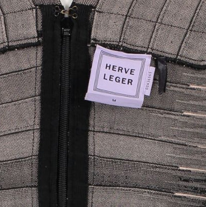 Hervé Léger Bandage Dress - size M detail of the label