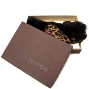 koop Louis Vuitton x Stephen Sprouse Silk Leopard And greenland Fox Bandeau/scarf bij labellov