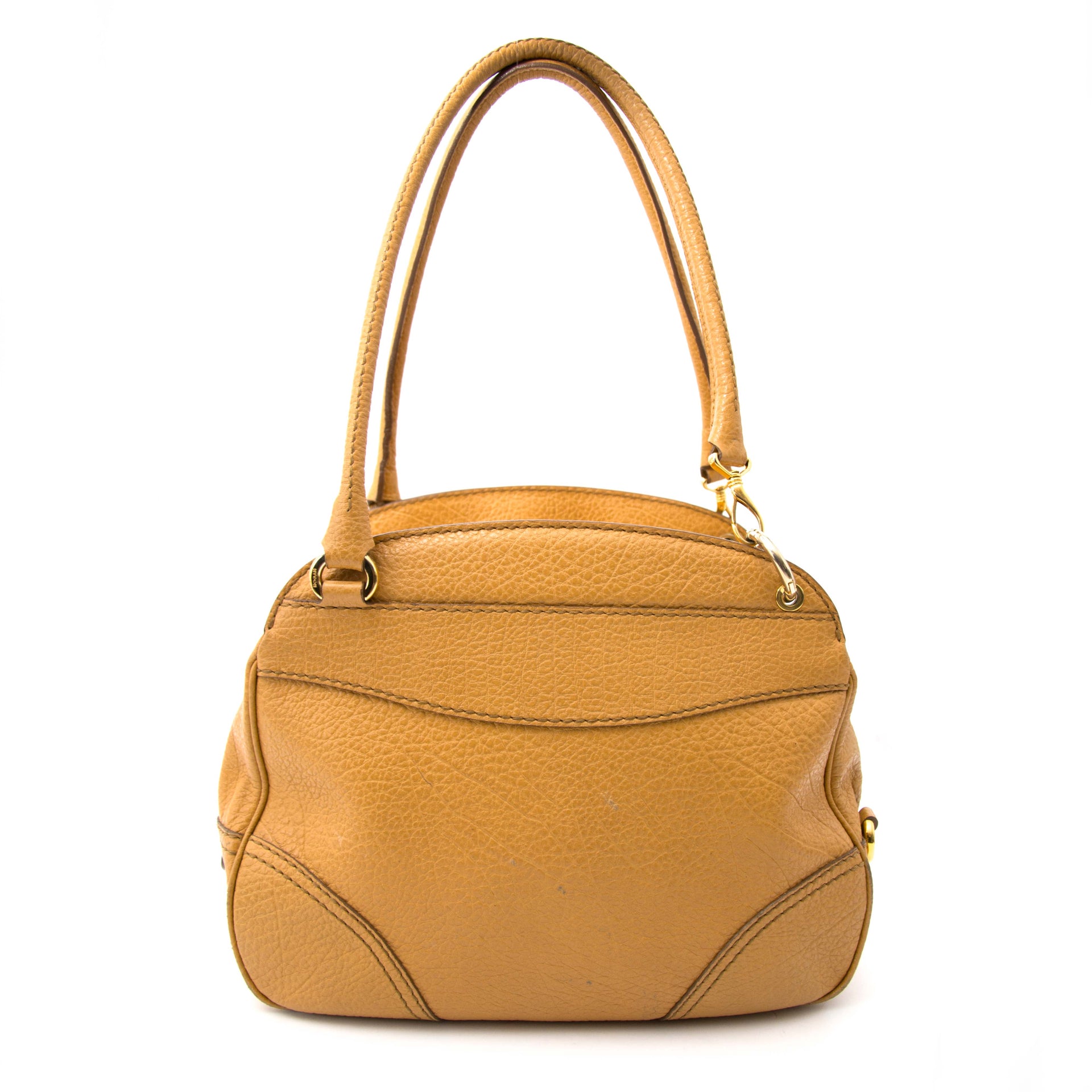 koop online aan de beste prijs Hogan Mustard Shoulder Bag