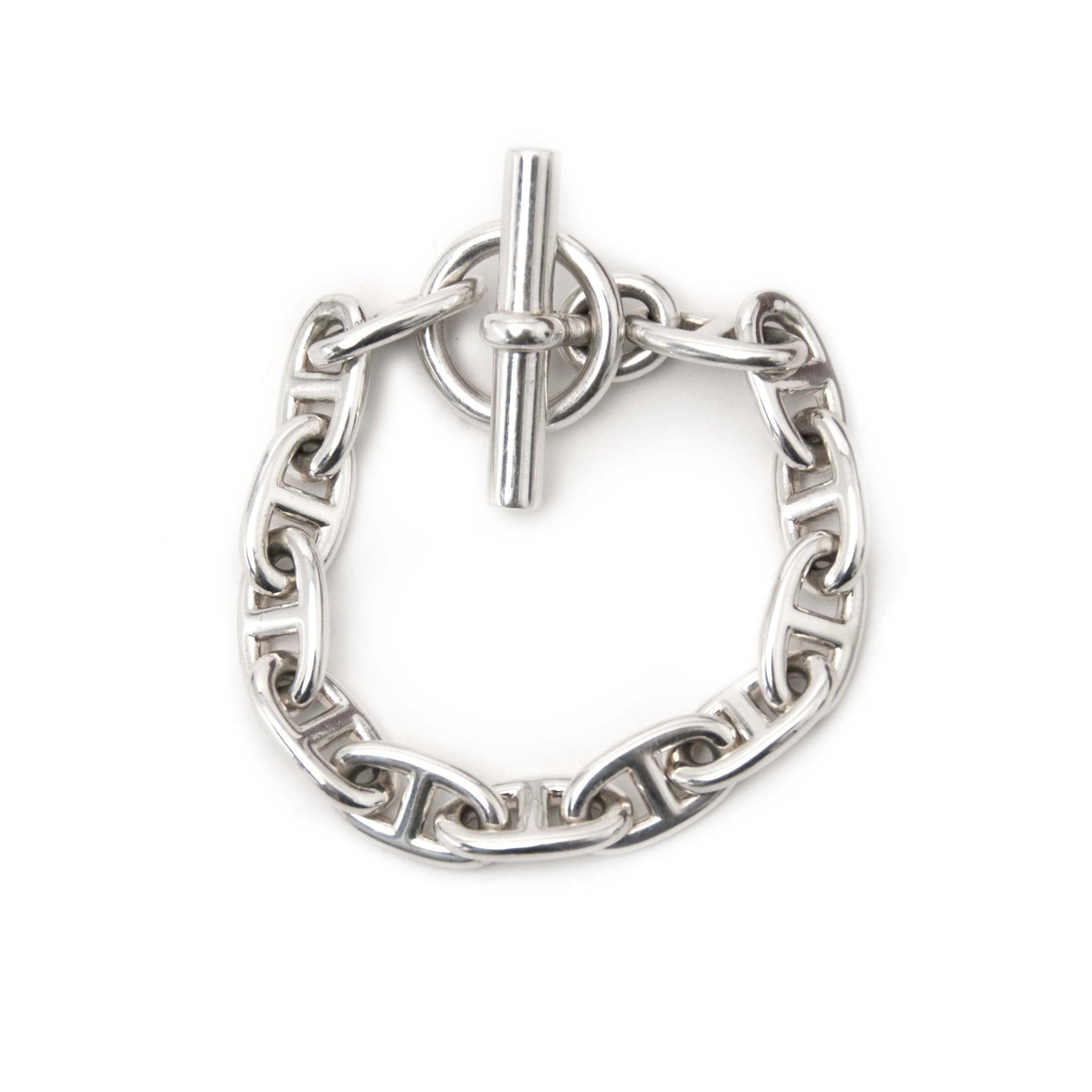 buy and sell your hermes bracelet chaine d'ancre argent chez labellov.com pour le meilleur prix