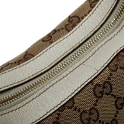 Shop safe online at Labellov in Antwerp, Brussel and Knokke this 100% authentic second hand Gucci Monogram Canvas Shoulder Bag