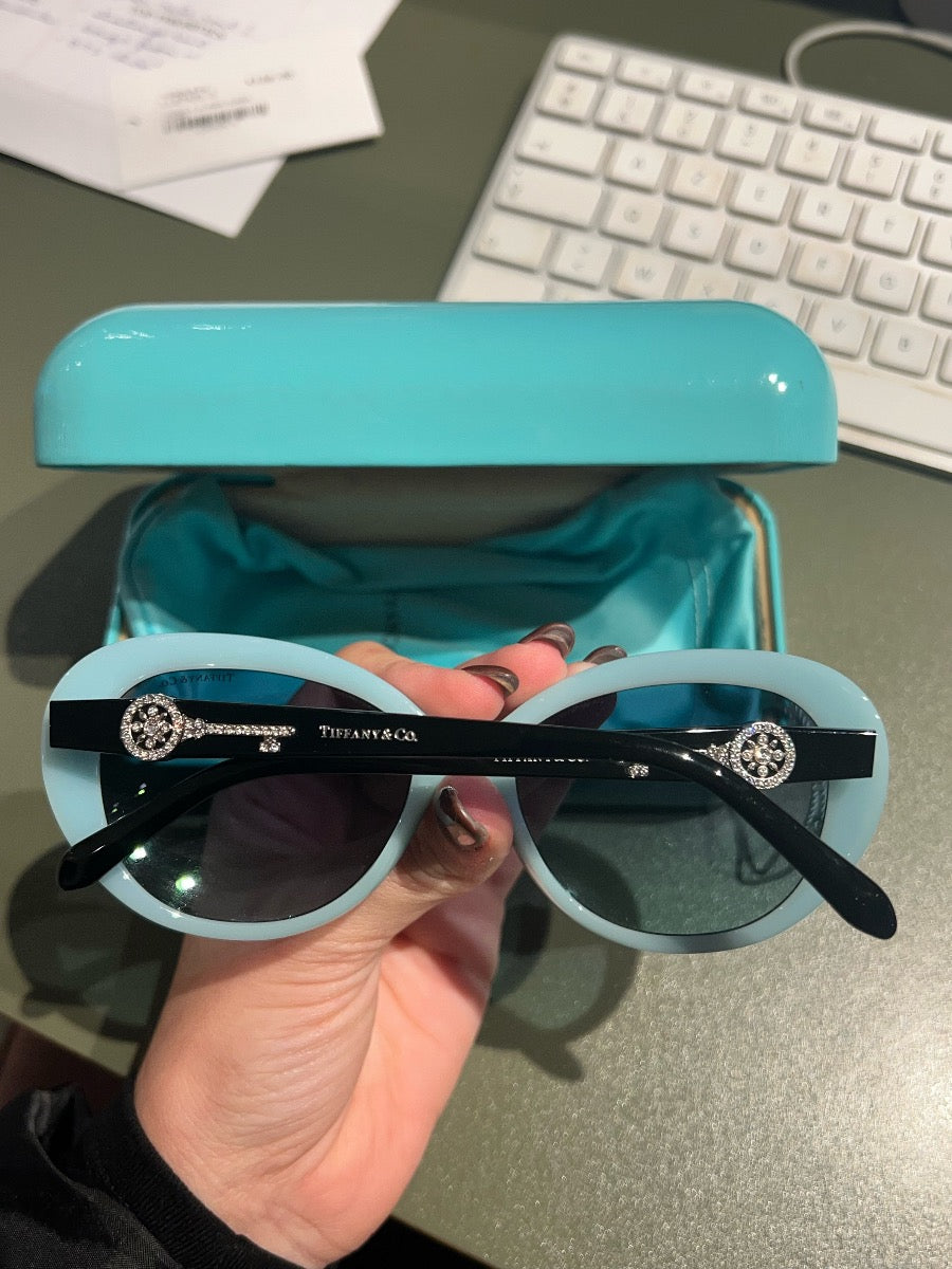 Tiffany & Co Brown Glasses