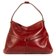 Gucci Red Interlocking GG Reins Shoulder Bag