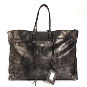 Balenciaga Papier A3 Grey Metallic Shoulderbag