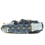 skip the waitinglist shop safe online Louis Vuitton Limited Edition Monogram Denim Patchwork Bag