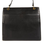 Koop deze authentieke tweedehands vintage Chanel Caviar Leather Black Shoulder Bag bij online webshop LabelLOV.