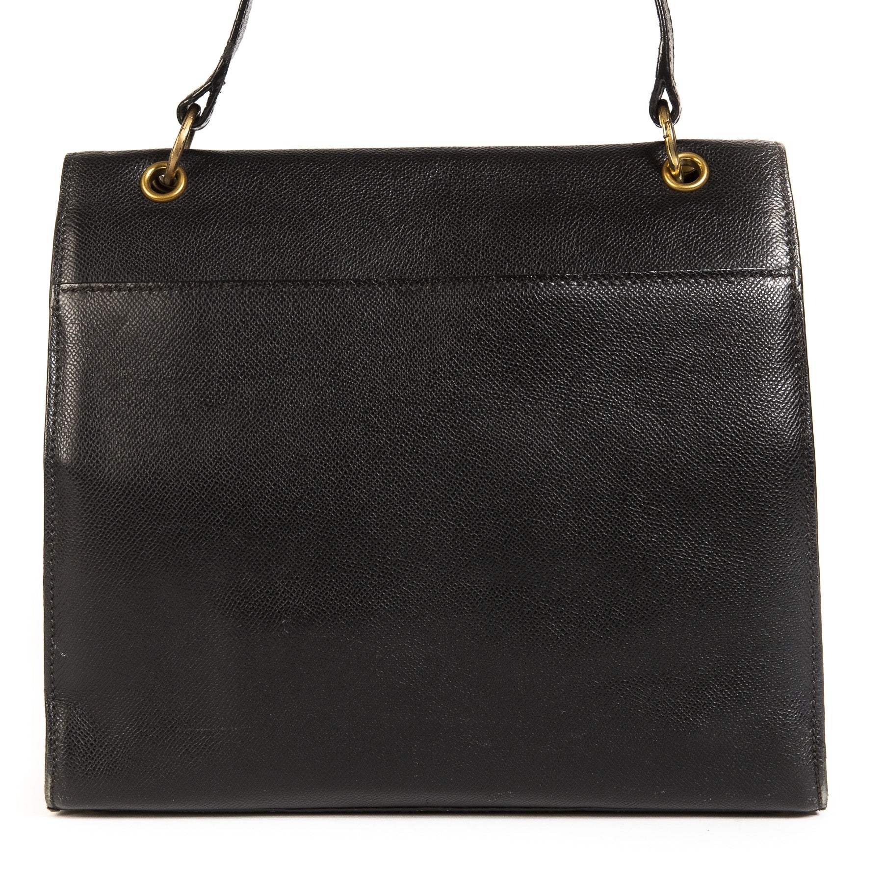 Koop deze authentieke tweedehands vintage Chanel Caviar Leather Black Shoulder Bag bij online webshop LabelLOV.