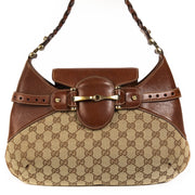 koop online jou tweedehands Delvaux Desert Brown Shoulder Bag