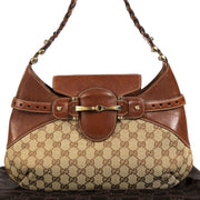 Delvaux Desert Brown Shoulder Bag veilig online tegen de beste prijs Delvaux Desert Brown Shoulder Bag